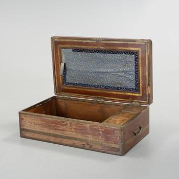 SKRIVSCHATULL, troligen Indien, 1900-talets första kvartal.