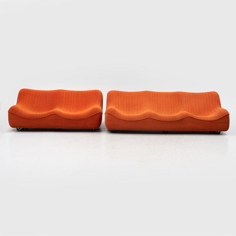 Two 'Mussy' sofas, Ulferts, 1970's.