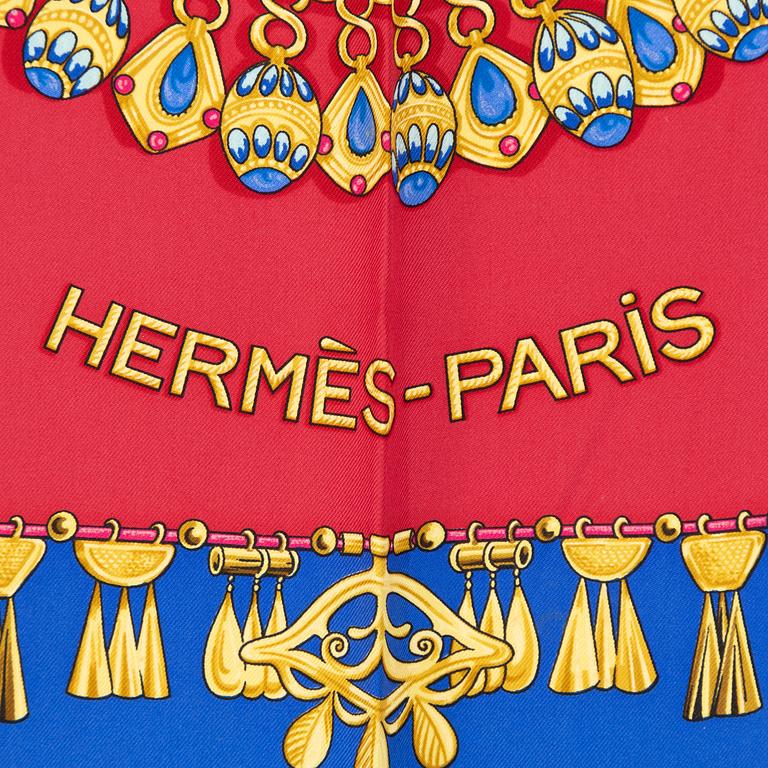 Hermès, scarf, "Parure de sables".