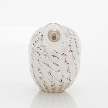 Oiva Toikka, lasilintu, "Raakel" ja muna "Raakelin tähden", signeerattu O. Toikka Nuutajärvi 2009.