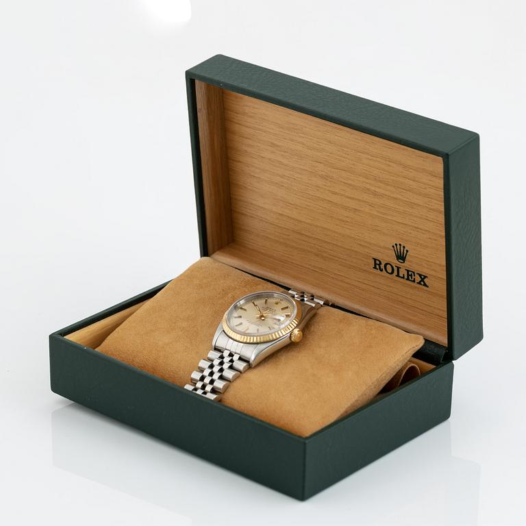 Rolex, Oyster Perpetual, Datejust, Chronometer, armbandsur, 36 mm,