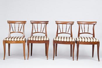 17. CHAIRS, 4 PCS.