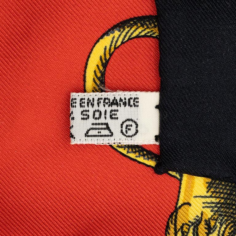 Hermès, scarf, "Grand Apparat".