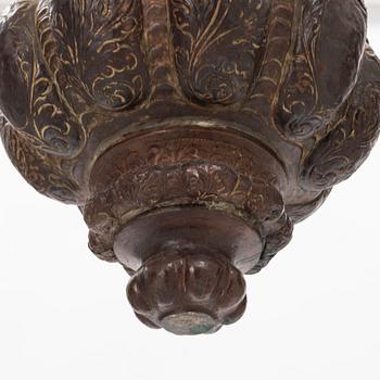 Two tabernacle lamps, Southern Europe, 19th century.