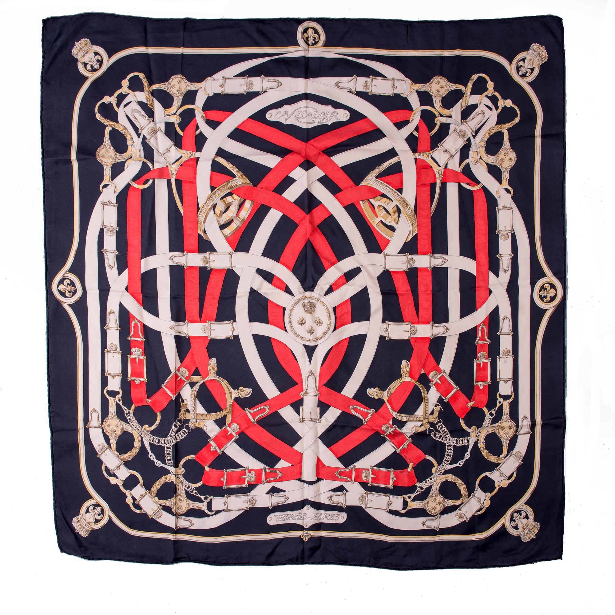 SCARF, "Cavalcadour", Hermès.