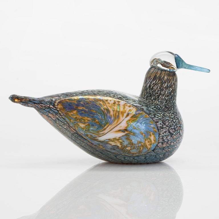 Oiva Toikka,a glass bird, signed O. Toikka, Nuutajärvi.