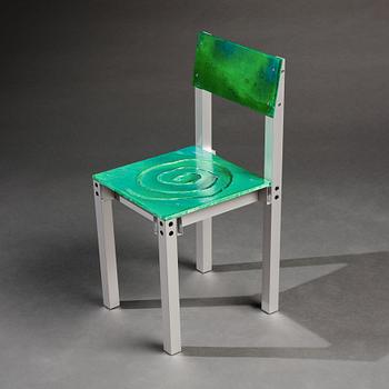 Fredrik Paulsen, a unique chair, "Chair One Open Air, Morning Light", JOY, 2024.