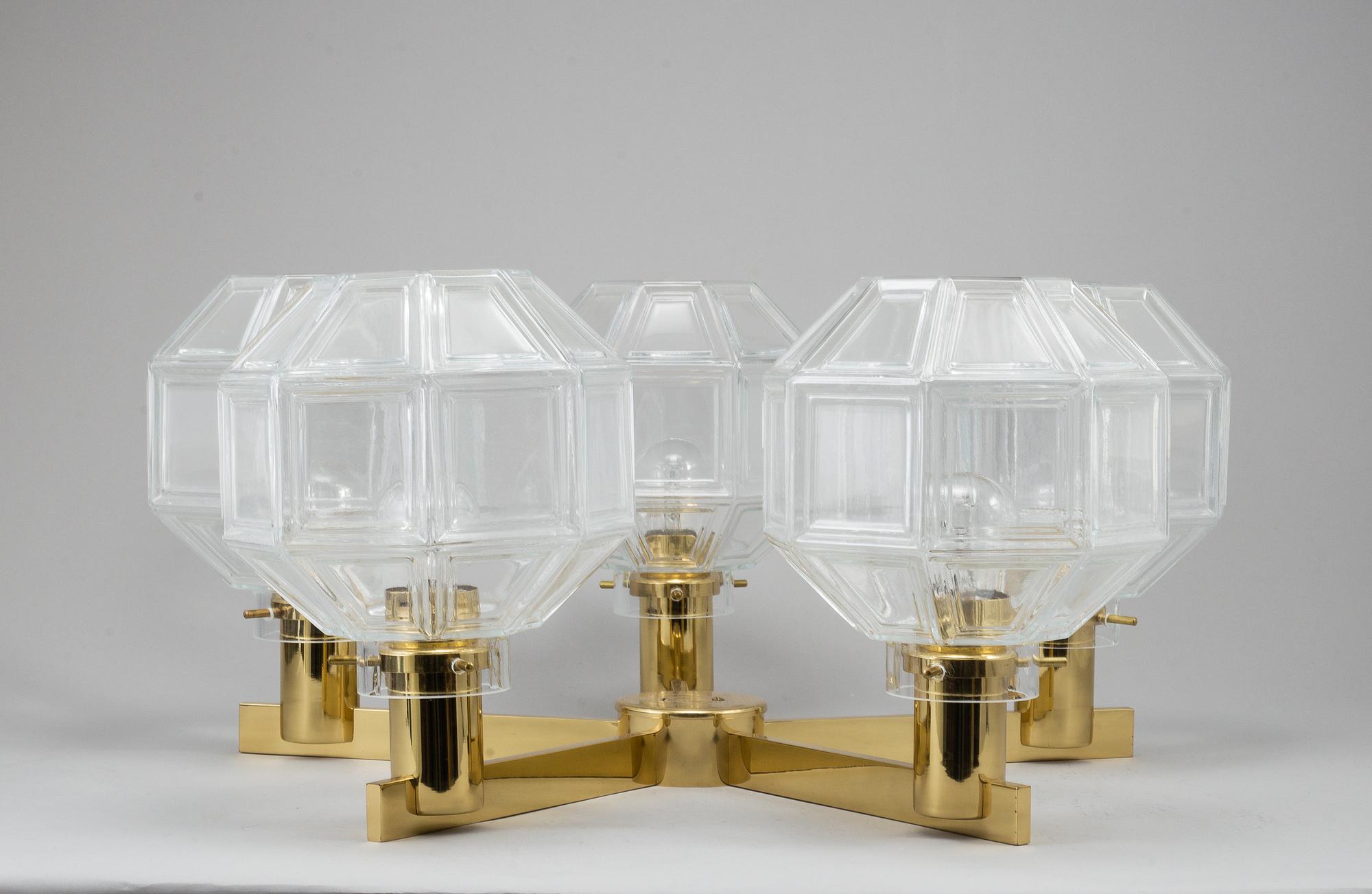 HANS-AGNE JACOBSSON, a model 'Pastoral' T376/5 ceiling lamp, Markaryd, second half of the 20th century.