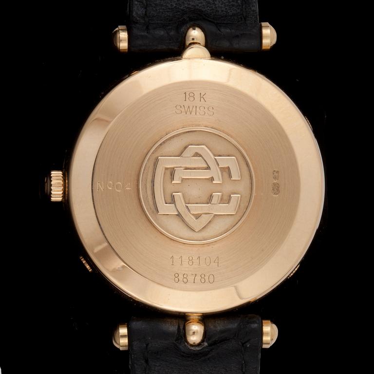 Van Cleef & Arpels - Annual Calendar. Gold. Automatic. Ø 31 mm. 1995.