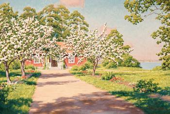 931. Johan Krouthén, Apple blossom.