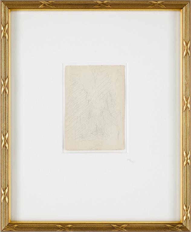 HELENE SCHJERFBECK, blyertsskisser, 10 st.