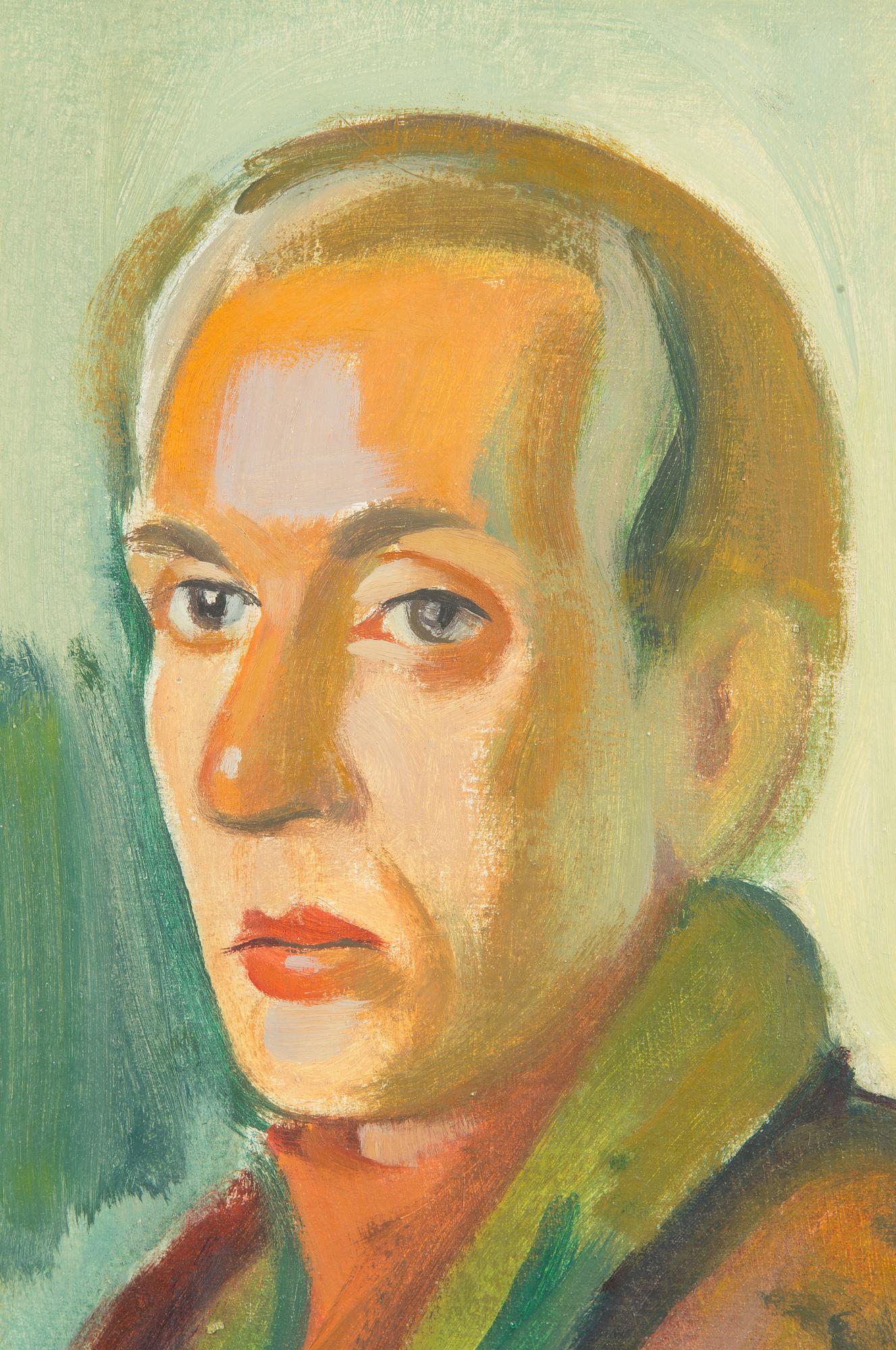 Eero Nelimarkka, Portrait of the Artist's son Tuomas Nelimarkka.