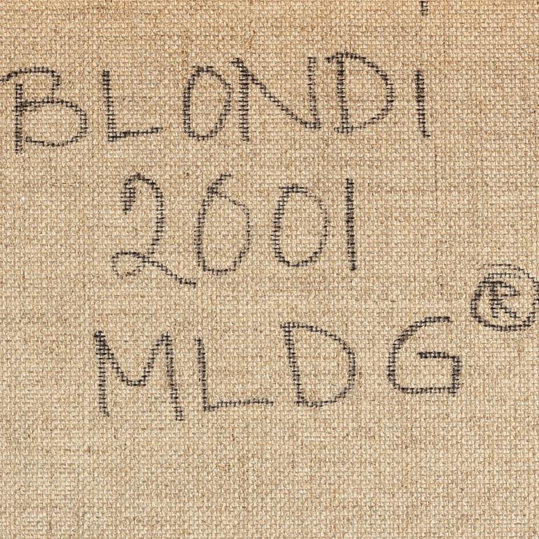 MARIANNE LINDBERG DE GEER, olja på duk, signerad och daterad 2001 a tergo.