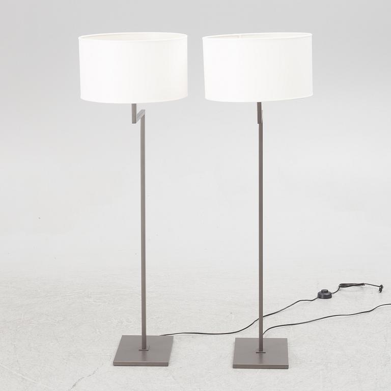 Floor lamps, a pair, "Jackie", Casamilano, Italy.