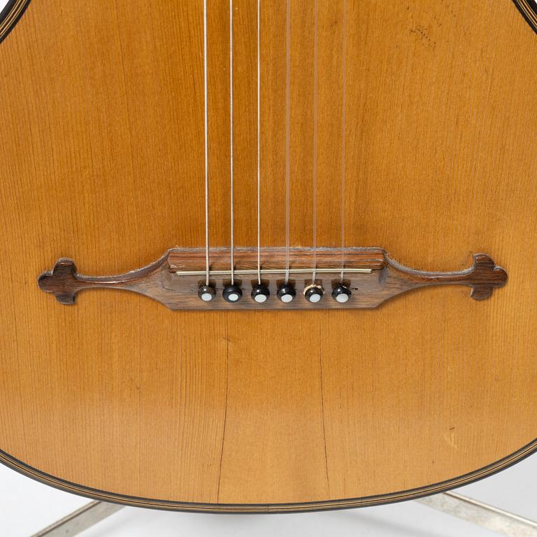 Richard Jacob, akustisk gitarr, 1913, Tyskland.