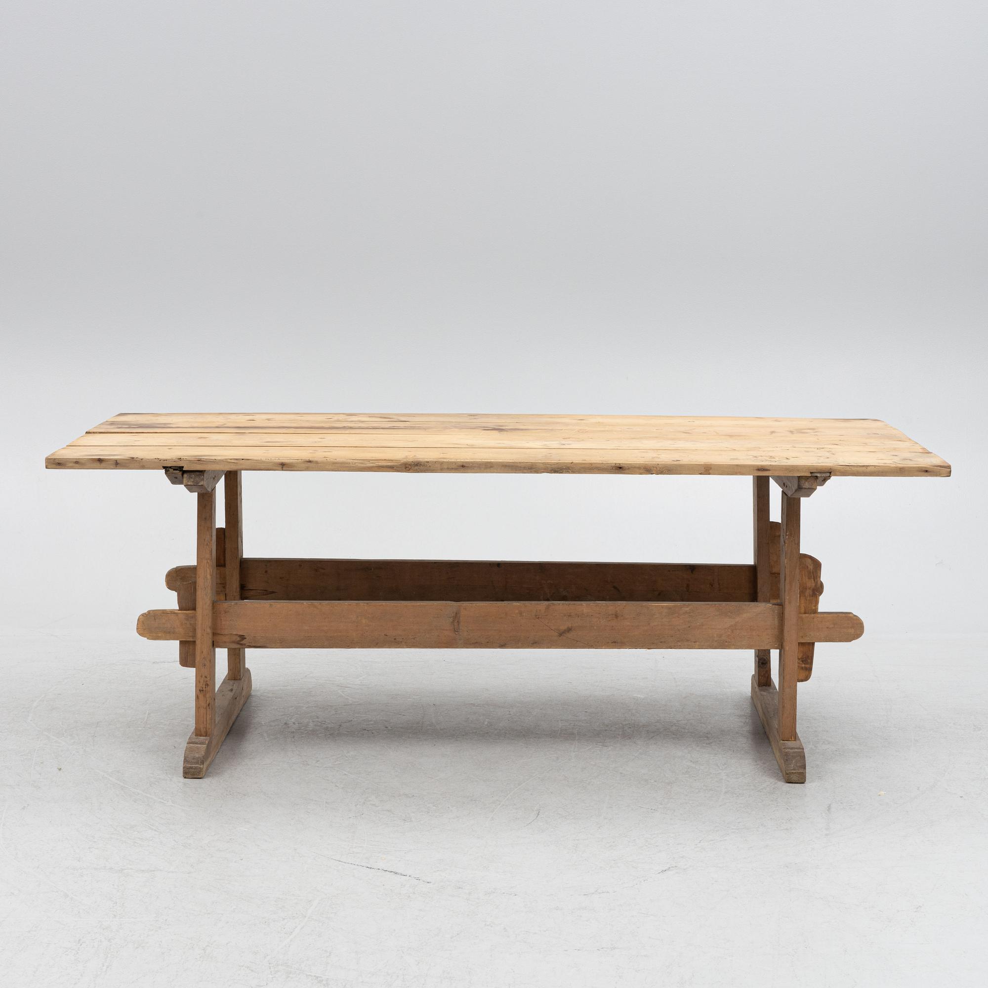 Bockbord, 1800-tal.