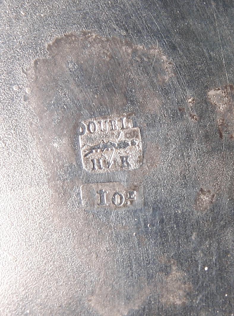LJUSSTAKAR, ett par, pläter, nyrokoko, sent 1800-tal.
