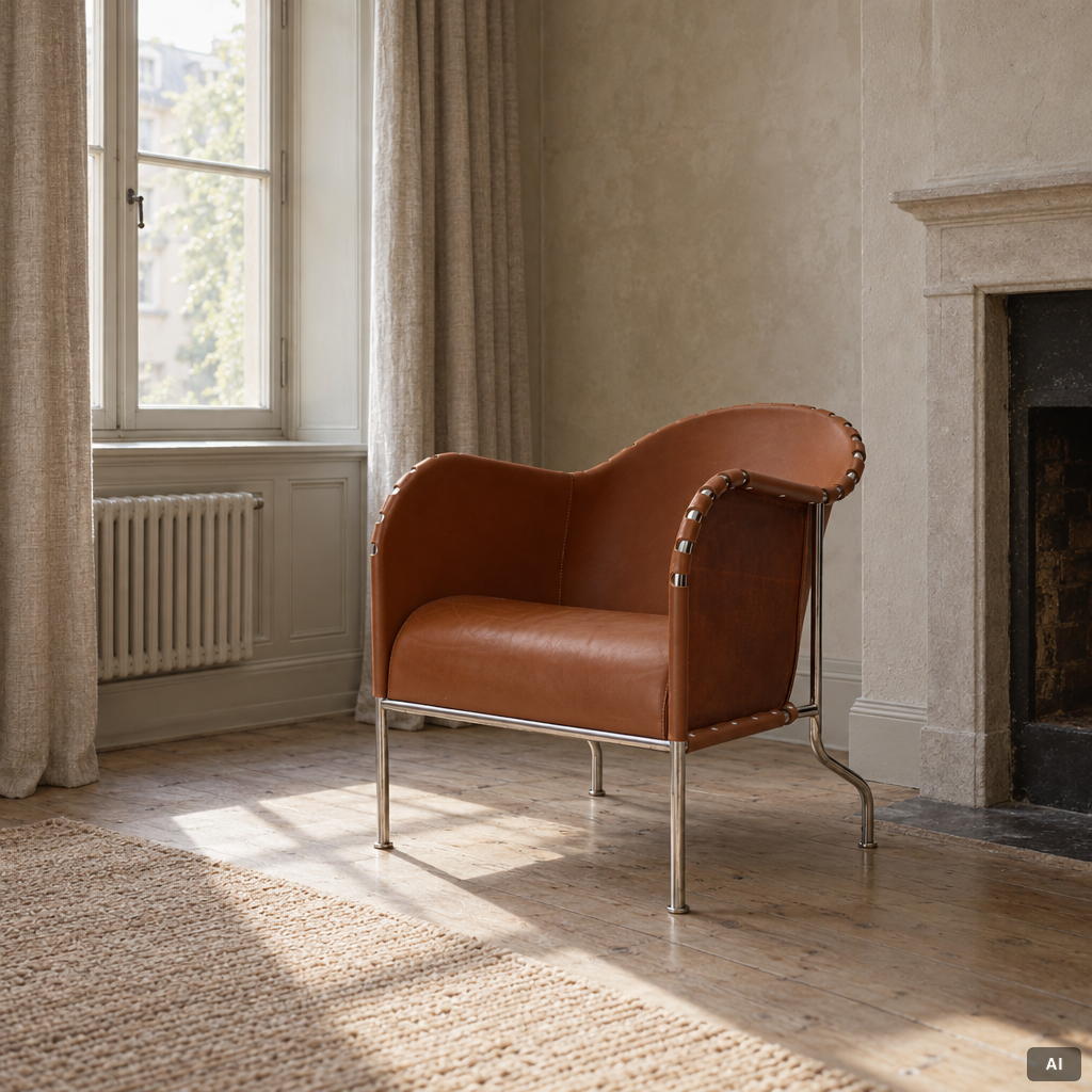 Mats Theselius, a 'Bruno' armchair, Källemo.