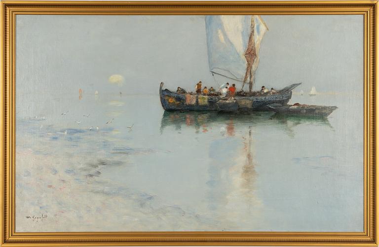 Wilhelm von Gegerfelt, I lagunen, Venedig.