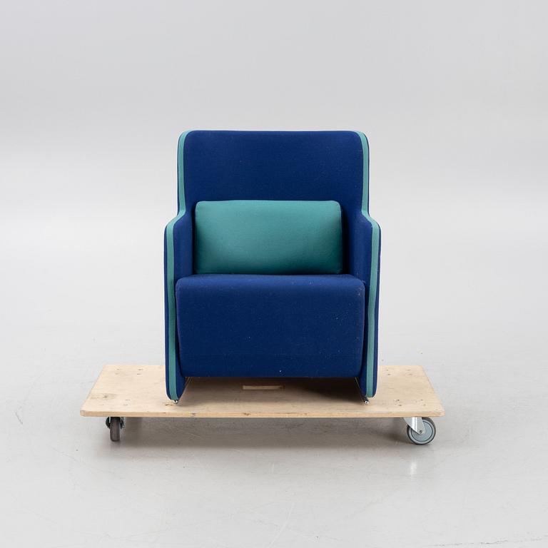 Börge Lindau & Bo Lindecrantz, a "Solo M", armchair and sofa, Lammhults, Sweden, end of the 20th century.