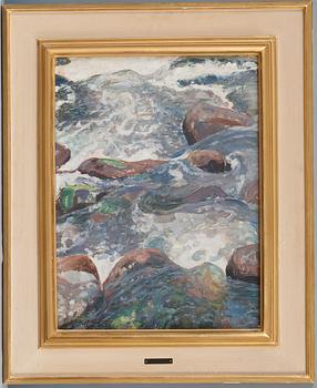 Pekka Halonen, "ROCKY RAPIDS".