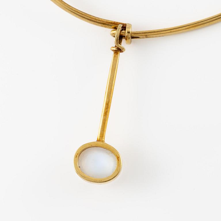 Vivianna Torun Bülow-Hübe, armband, 18K guld med månsten, Jakarta.