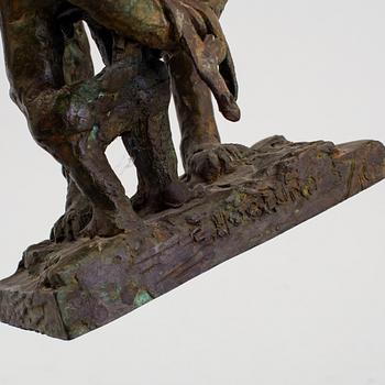 ERIK HÖGLUND, skulptur, brons, signerad och numrerad 5/10.