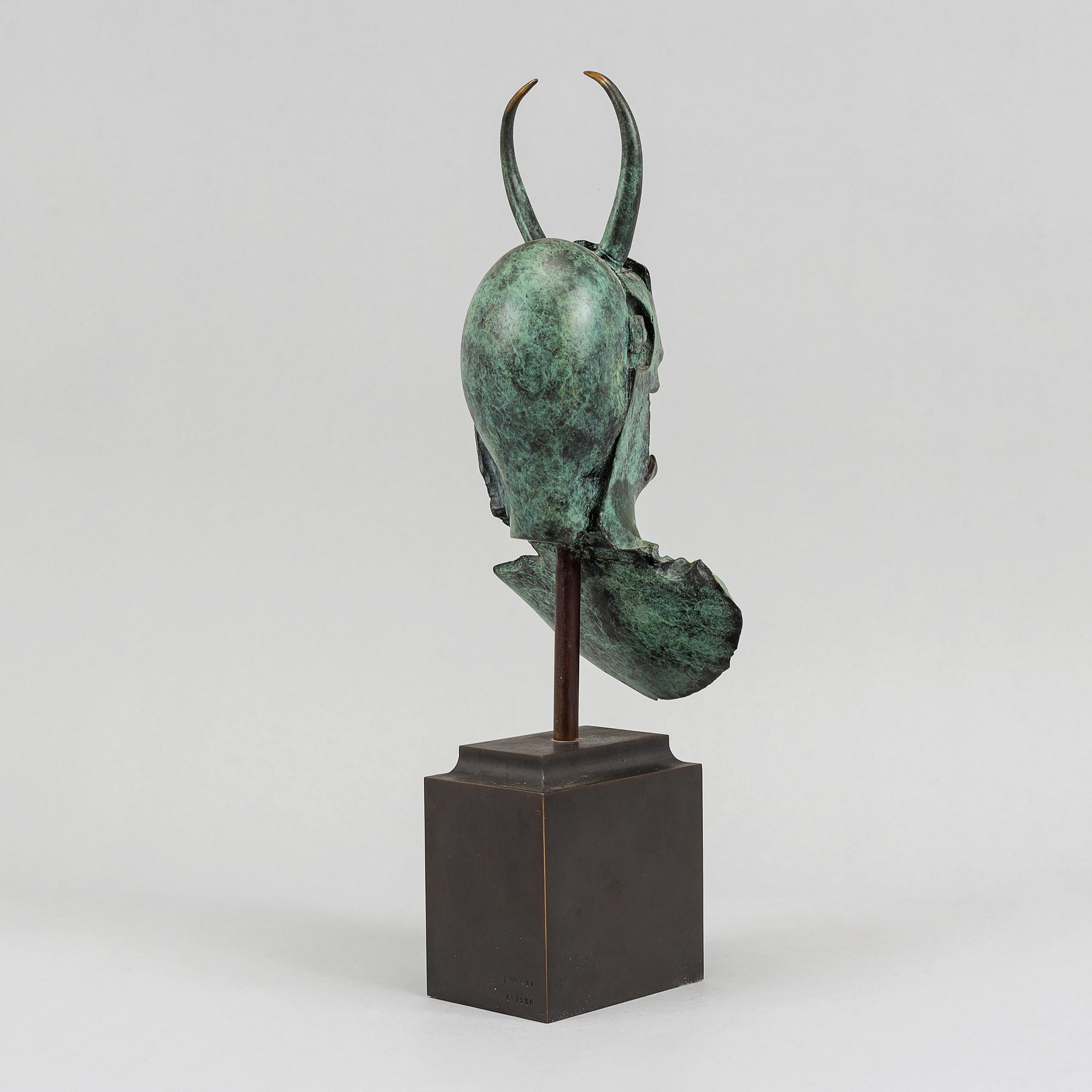 Paul Wunderlich, sculpture, bronze, 1989, signed 62/200.