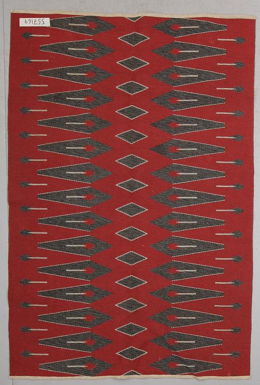 MATTA, nöthår, 1900-talets mitt, 225 x 150 cm.