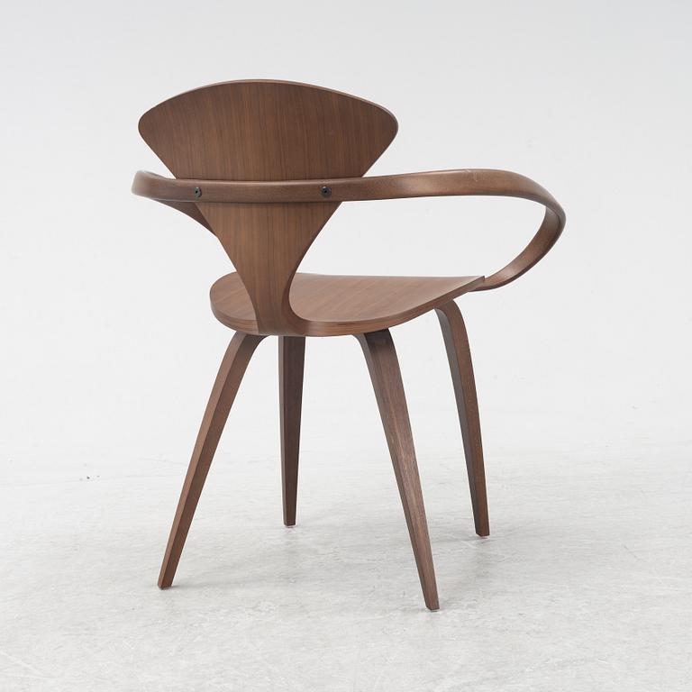 Norman Cherner, a walnut armchair, The Cherner Chair Company, The United States, contemporary.