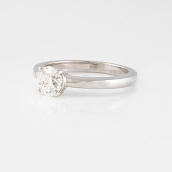 RING, med briljantslipad diamant 0.90 ct.