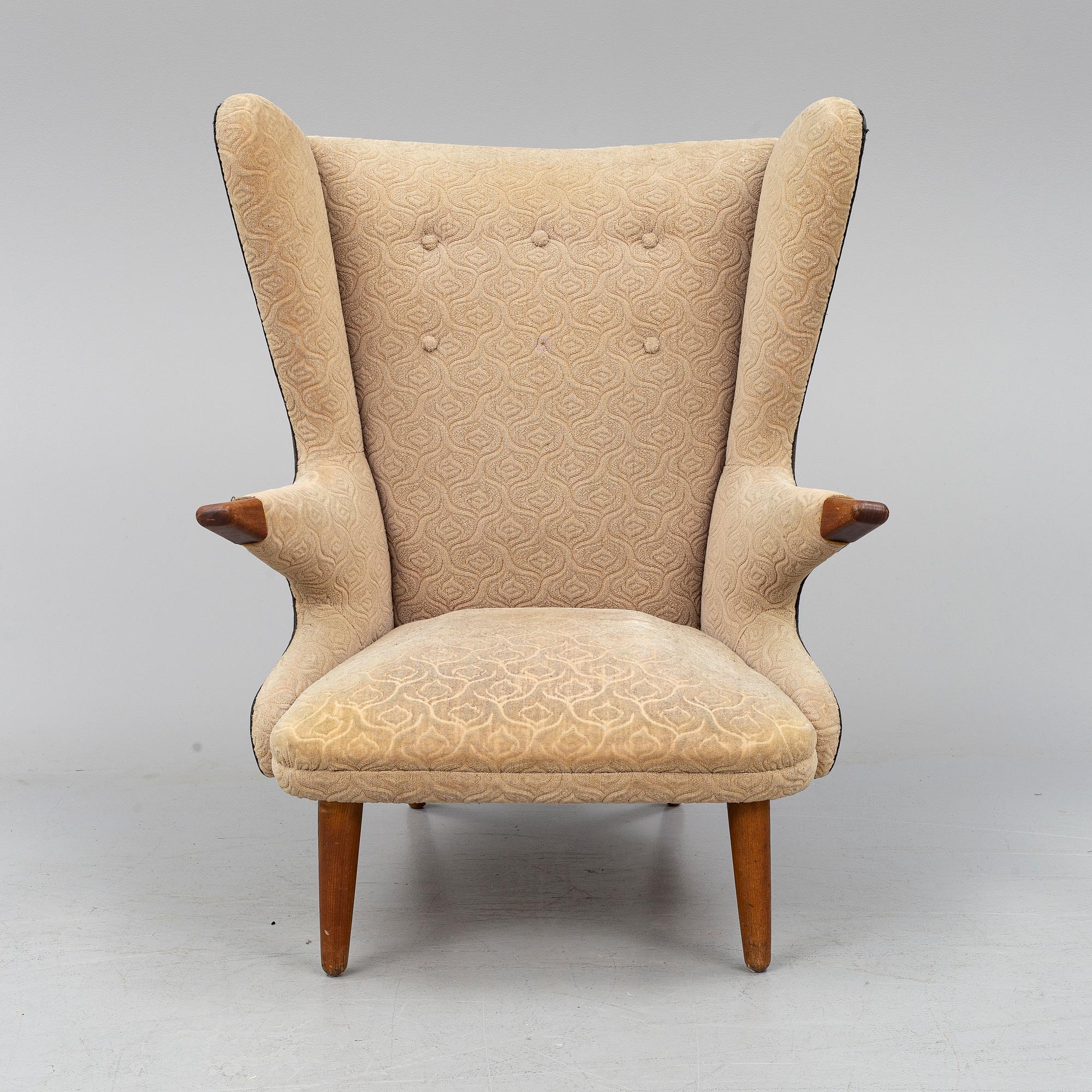 SVEND SKIPPER, a 1960's armchair, Skippers möbler, Denmark.