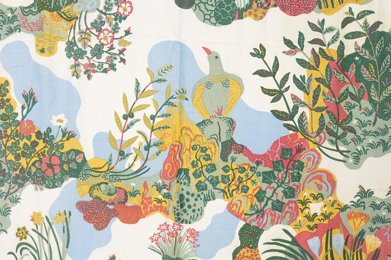 Josef Frank, gardin, "Anakreon", Firma Svenskt Tenn.