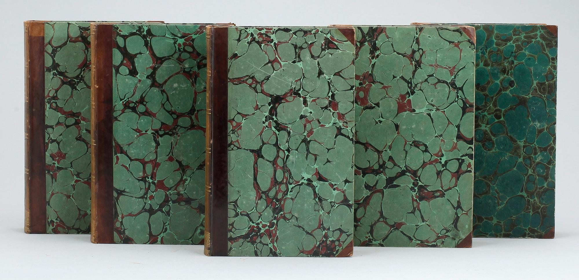 B. VON SCHINKEL, 5 vol, "Minnen ur sveriges nyare historia", 1-10, utg. av bla C.W. Bergman, Stockholm 1852-68.