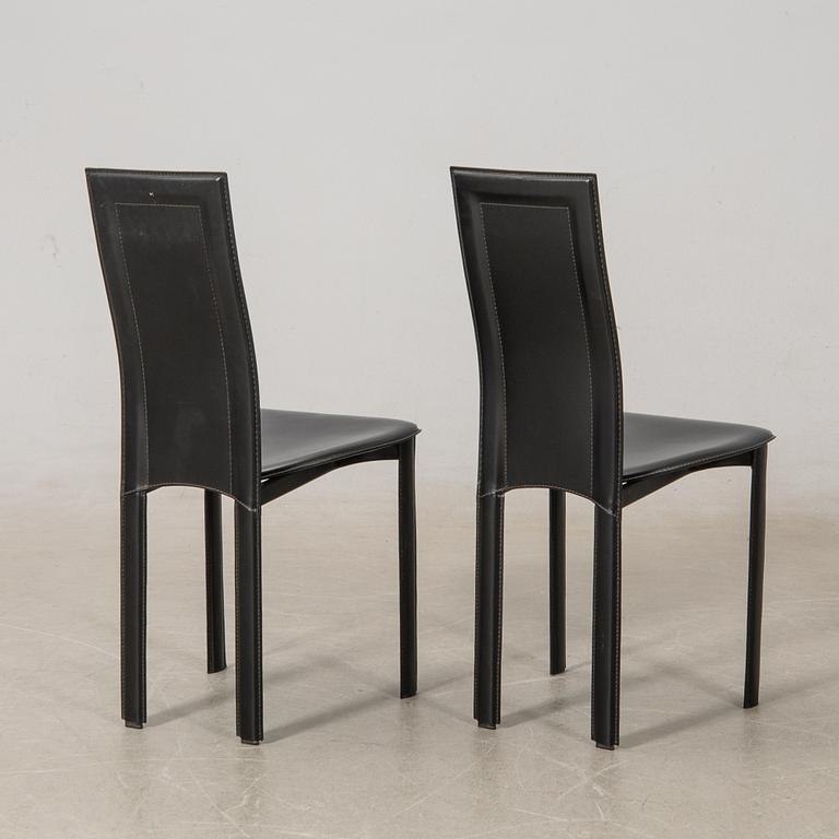 Giorgio Cattelan, chairs, 6 pieces, Italy, 1980s.