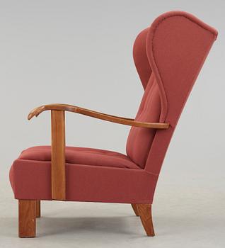 FÅTÖLJ, Fritz Hansen, 1940/50-tal.
