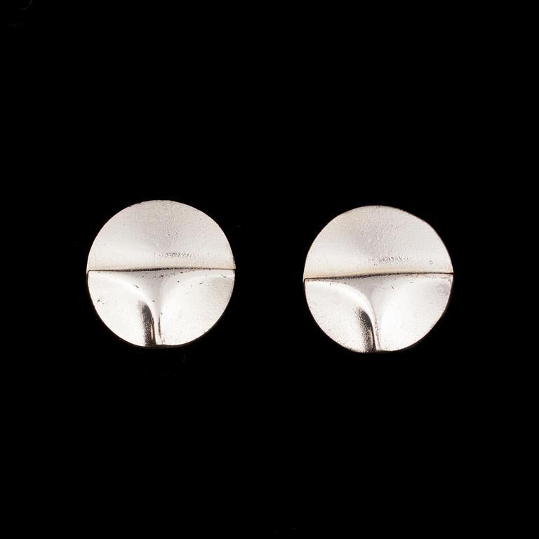 ÖRHÄNGEN, Etelän kolmio, sterling silver Björn Weckström Lapponia. Vikt 10 g.