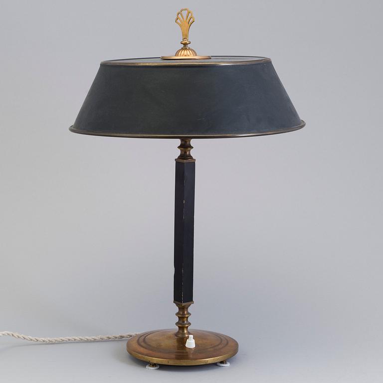 A tablelamp by Böhlmarks Lampfabrik, model 6942, Stockholm, ca 1928-30.