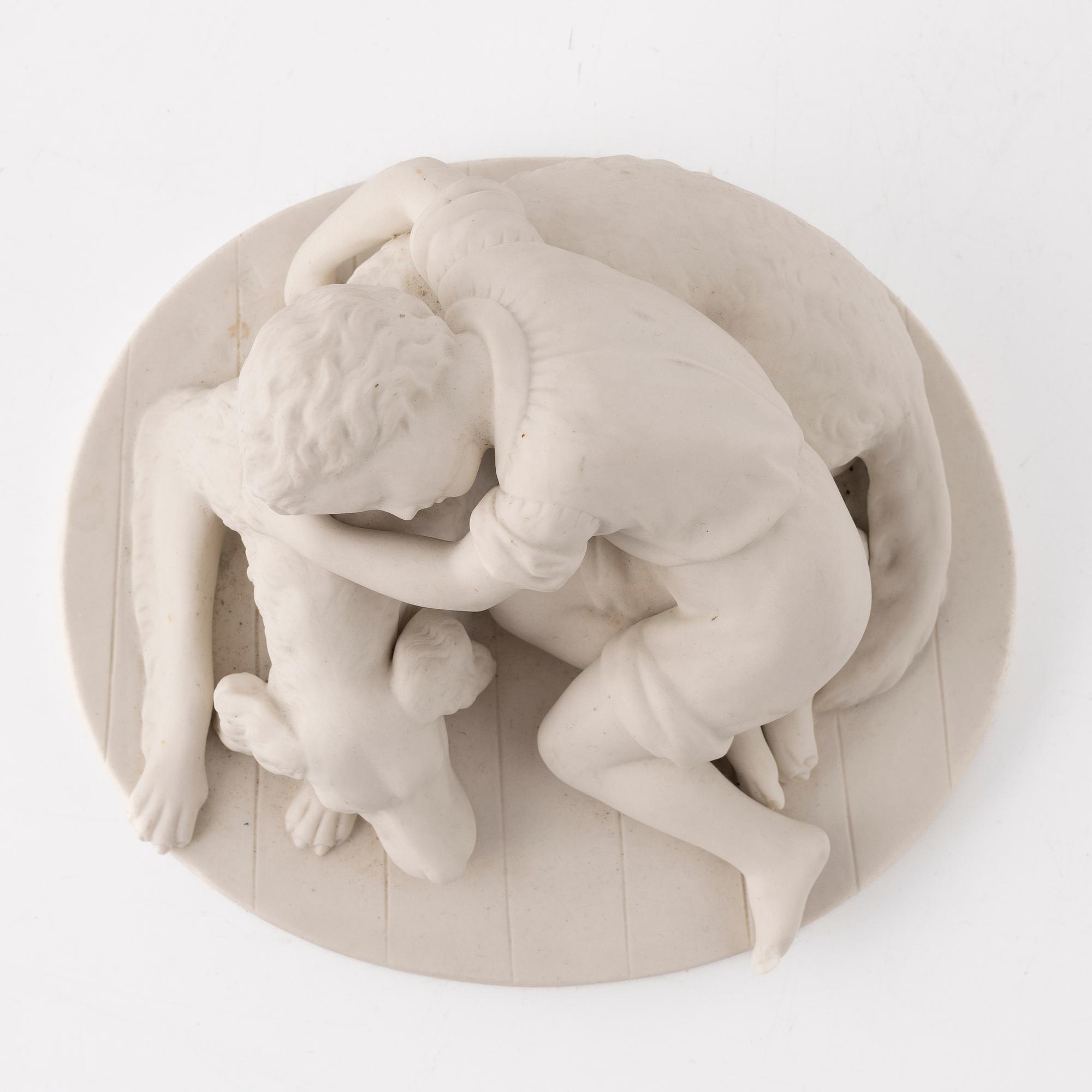 A group of three figurines, Gustafsberg, early 20th Century.