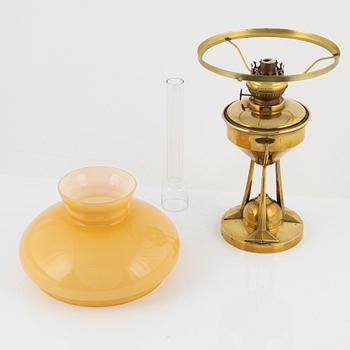 Bordsfotogenlampa, jugend, Böhlmarks, katalogförd 1906-12.
