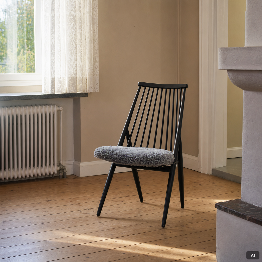 Thea Leonard, chairs 4 pcs, "Flamingo", Nässjö, mid-20th century.