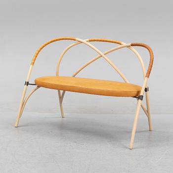 Lisa Hilland, an ash 'Bow' prototype, sofa, Gemla, Diö.