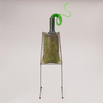 MARKKU SALO, skulptur, signerad Markku Salo, Nuutajärvi Notsjö 1991.