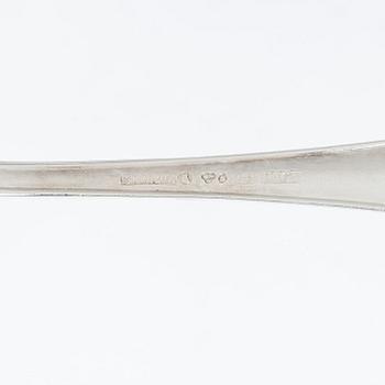 32 silver tea and coffee spoons, two diffrent models, Sweden, 20th century.