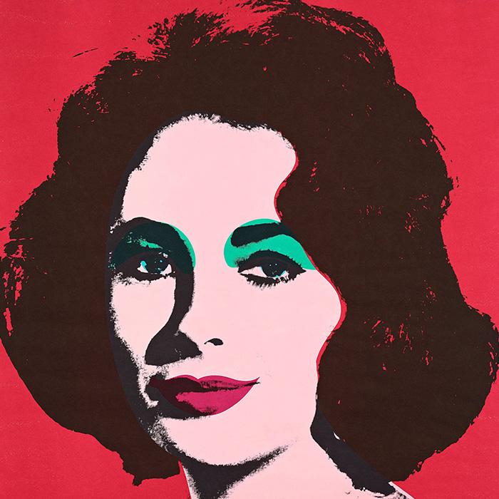Andy Warhol, "Liz"