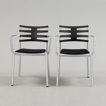 A set of NINE "Ice Chair" av Kasper Salto for Fritz Hansen.