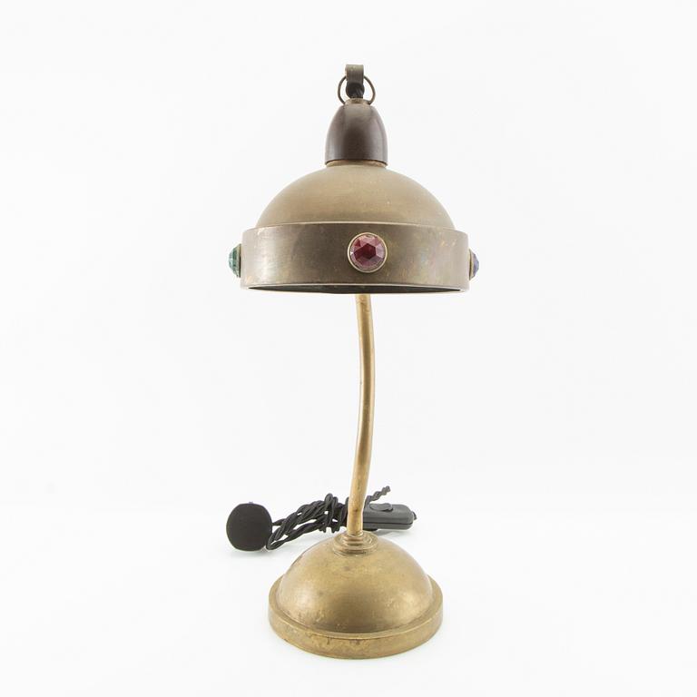 Bordslampa 1900-talets början.