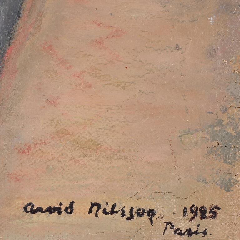 ARVID NILSSON, olja på duk. Sign o dat 1925.