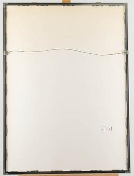 ROBERT RAUSCHENBERG, affisch, signerad.