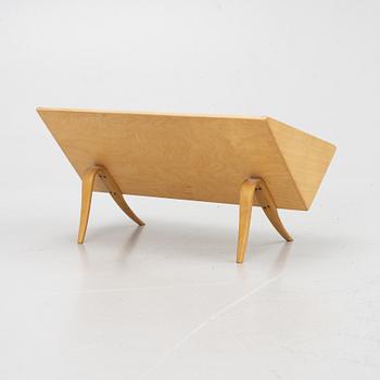 Bruno Mathsson, bokvagga, Firma Karl Mathsson, Värnamo, daterad 1961.